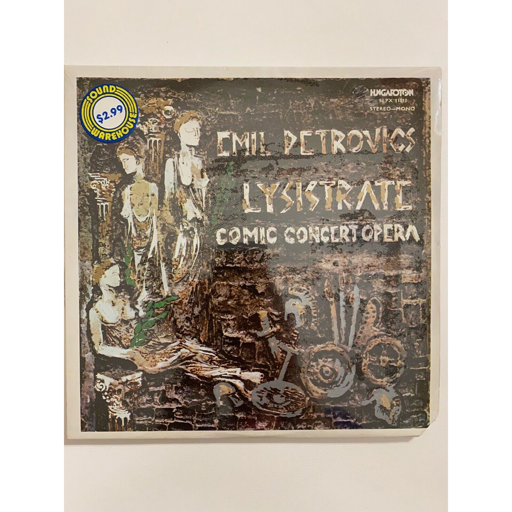 Emil Petrovics Lysistrate Comic Concert Opera 1977 LP Hungary Import NEW